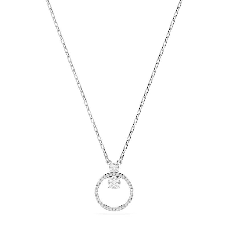 Collier femme swarovski constella métal rhodié et cristaux 5692261 - colliers-femme - edora