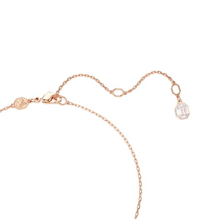 Collier femme swarovski constella métal doré rose et cristaux 5692266 – colliers femme