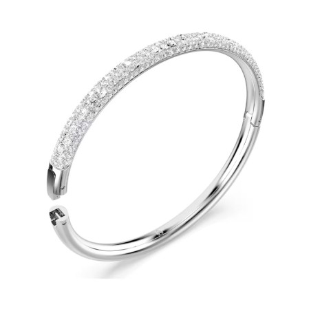 Bracelet femme jonc swarovski sublima métal rhodié blanc et cristaux 5684241 – bracelets femme