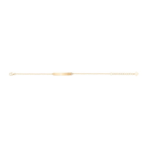 Bracelet Femme Gourmette La Garçonne So Addict Plaqué Or et Diamant 26300024