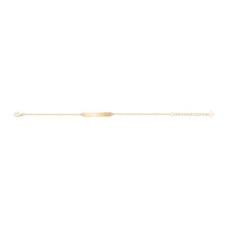 Bracelet Femme Gourmette La Garçonne So Addict Plaqué Or et Diamant 26300024