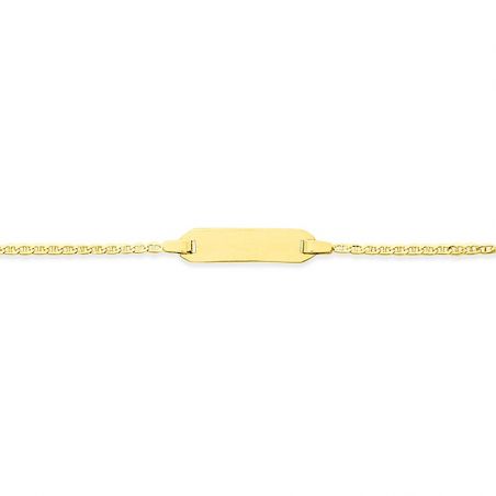 Or 9 carats: bijoux or 9 carats, alliances & bracelet or 9 carats (2) - gourmettes - edora - 2