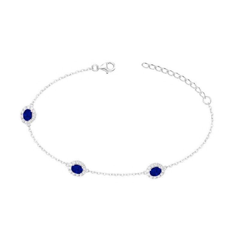 Bracelet femme edora argent 925/1000 et spinelles edo70300314 - bracelets-femme - edora