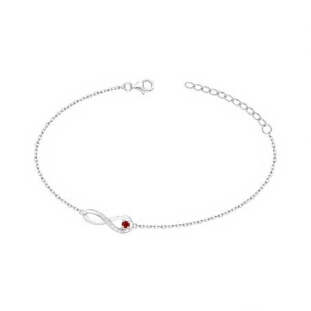 Bracelet argent femme : bracelet jonc & gourmette argent femme - bracelets-femme - edora - 1
