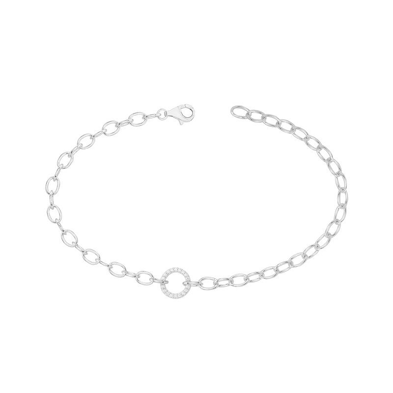 Bracelet femme edora argent 925/1000 et oxydes edo70300362 - bracelets-femme - edora