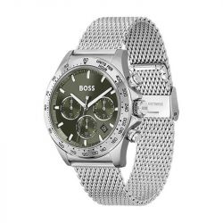 Montre homme sport lux hugo boss acier blanc 1514020 - montres-homme - edora - 1