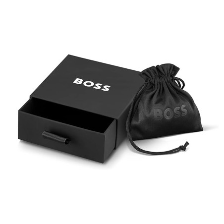 Bague homme hugo boss acier doré taille m 1580446m – bagues homme