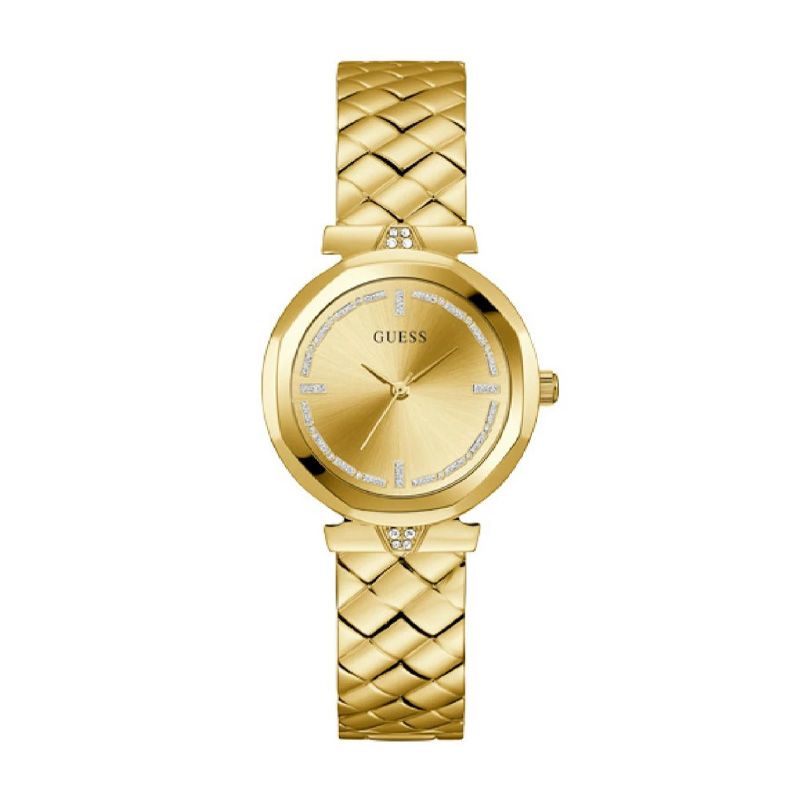 Montre femme guess acier doré gw0613l2 - accueil - edora