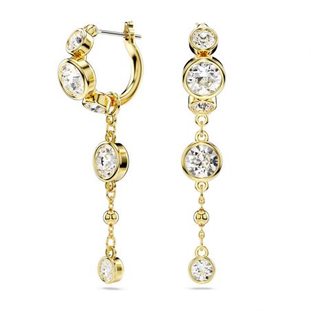 Creoles femme: créoles argent, or 18 carats & créoles or blanc - boucles-d-oreilles-femme - edora - 1