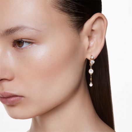 Creoles femme: créoles argent, or 18 carats & créoles or blanc - boucles-d-oreilles-femme - edora - 2