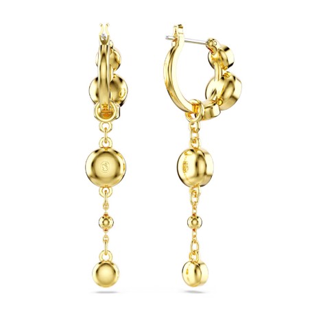Boucles d'oreilles femme pendantes  imber métal doré et cristaux  5680097 – boucles d'oreilles femme