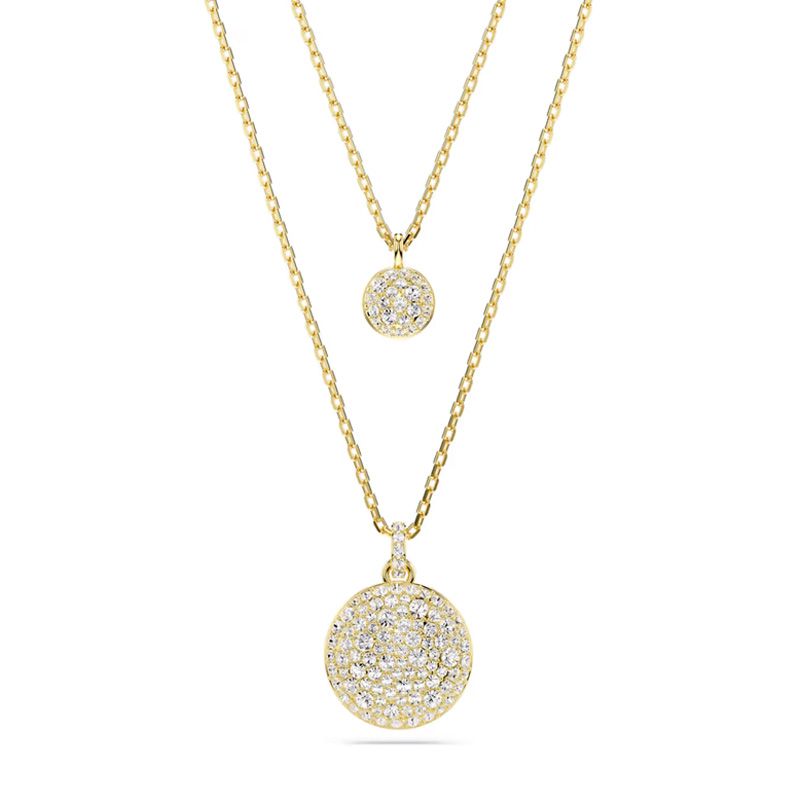 Collier femme multiple sublima swarovski métal doré 5683442 - colliers-femme - edora