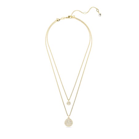 Collier femme multiple sublima swarovski métal doré 5683442 – colliers femme