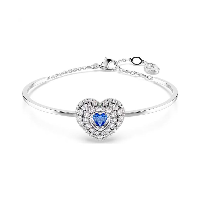 Bracelet femme idyllia swarovski  métal rhodié et cristaux 5680393 - bracelets-femme - edora