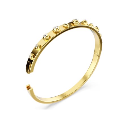 Bracelet femme jonc numina swarovski métal doré et cristaux 5681452 – bracelets femme