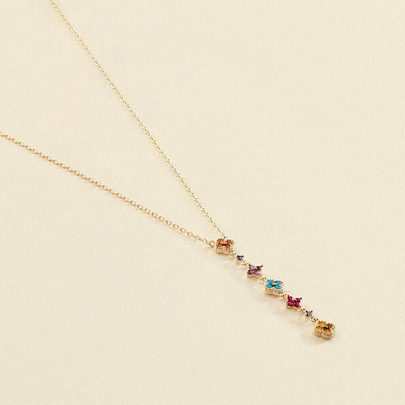 Collier femme ras du cou agatha beloved doré 02690195-256-tu - colliers-femme - edora