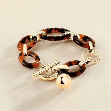Bracelet femme aria agatha laiton doré 02480102-173-tu – bracelets femme