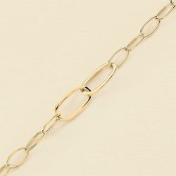 Bracelet femme chain agatha laiton doré 02450957-157-tu - bracelets-femme - edora - 2