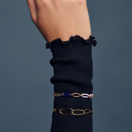 Bracelet femme chain agatha laiton doré 02450957-157-tu – bracelets femme