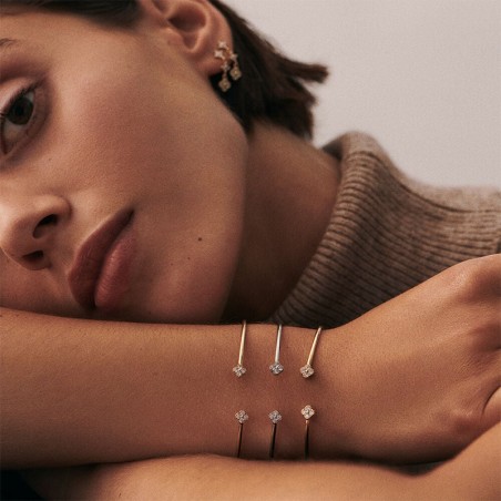 Bracelet femme jonc beloved agatha argent 925/1000 et oxydes 02420745-136-tu – bracelets femme