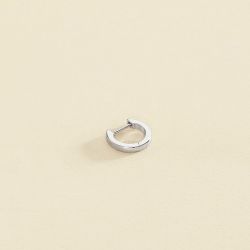 Boucle d'oreille femme piercing créole criolla agatha argent 925/1000 et oxydes 02320601-050-tu - piercing-femme - edora - 0