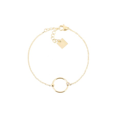 Bracelet femme jill zag bijoux acier doré sbs19668-01wht – bracelets femme