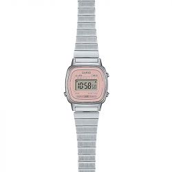 Montre femme casio vintage acier argenté la670wea-4a2ef - digitales - edora - 4