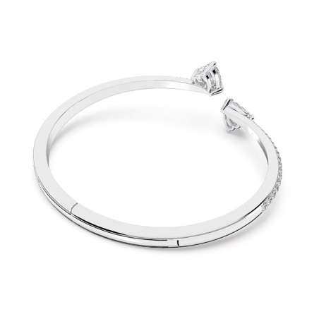 Bracelet femme jonc swarovski mesmera argenté cristaux 5518814 – bracelets femme