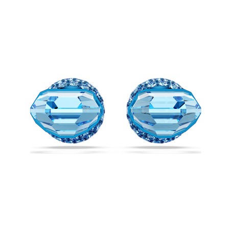 Boucles d'oreilles femme puces swarovski lucent bleu et cristaux 5680693 – boucles d'oreilles femme