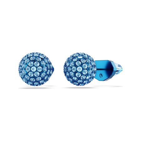 Boucles d'oreilles femme puces swarovski lucent bleu et cristaux 5680693 – boucles d'oreilles femme
