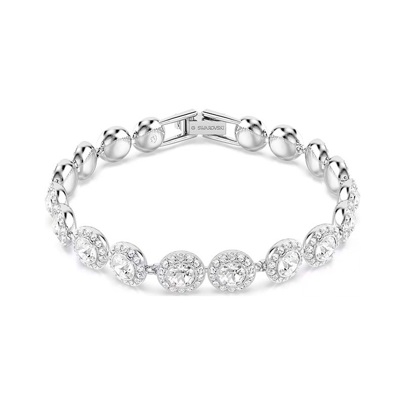 Bracelet femme swarovski tennis una angelic argenté cristaux 5682279 - bracelets-femme - edora