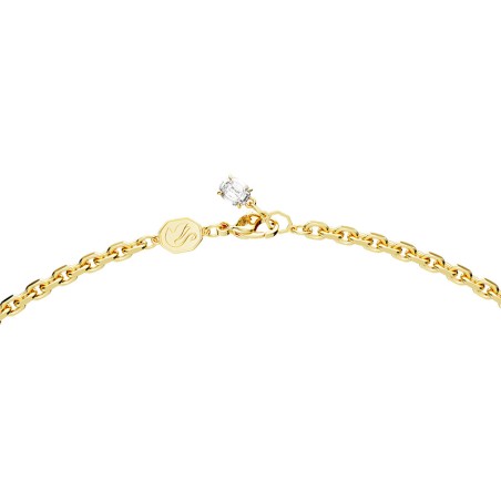 Collier femme sautoir swarovski imber doré et cristaux 5682533 – colliers femme