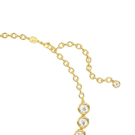 Collier femme swarovski tennis imber doré et cristaux 5682585 – colliers femme