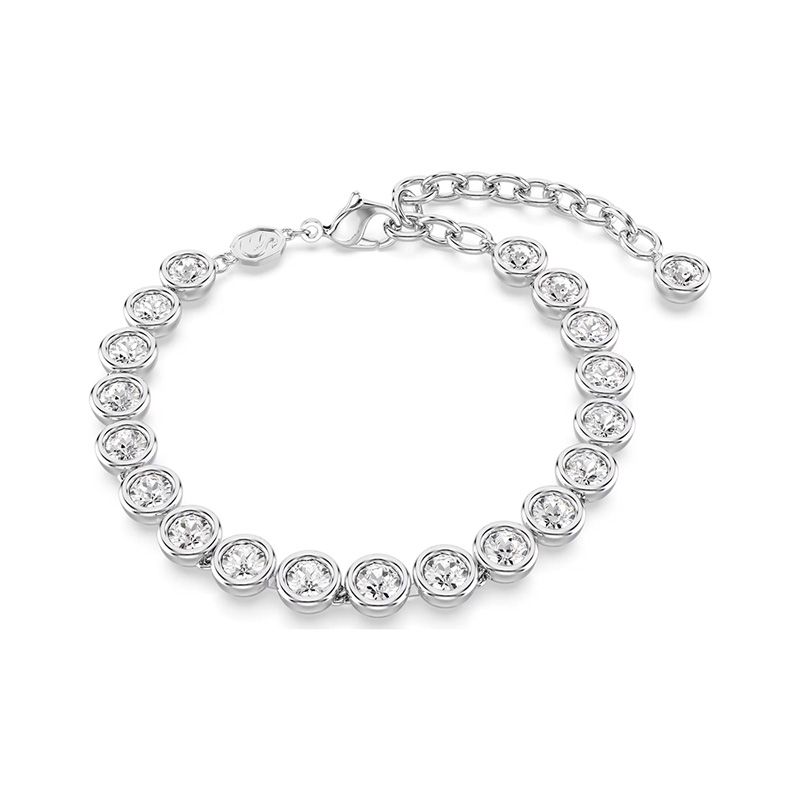 Bracelet femme swarovski tennis  argenté et cristaux 5682666 - bracelets-femme - edora