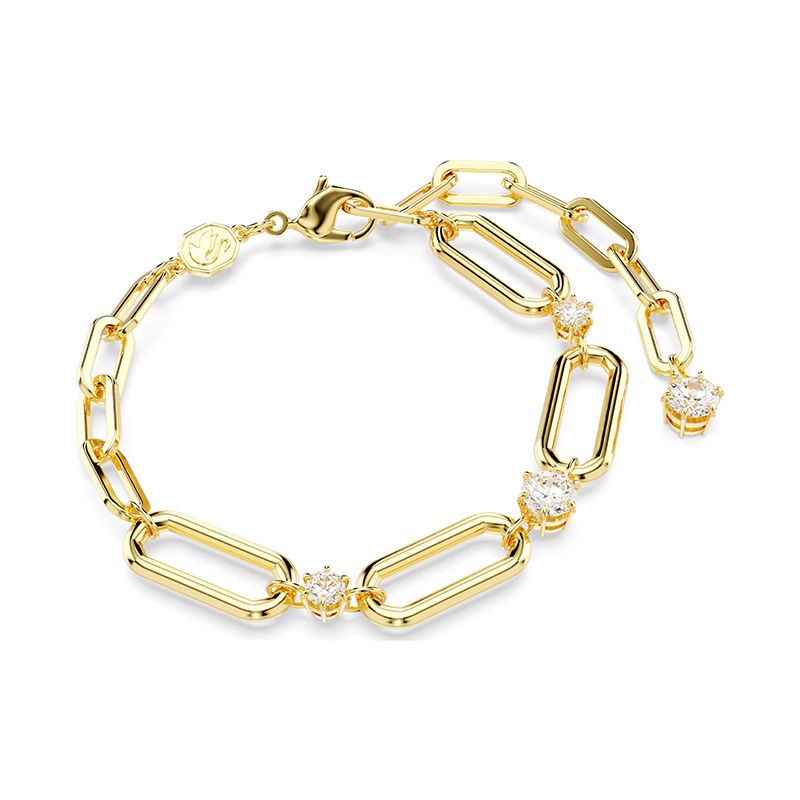 Bracelet femme swarovski constella doré cristaux 5683359 - bracelets-femme - edora