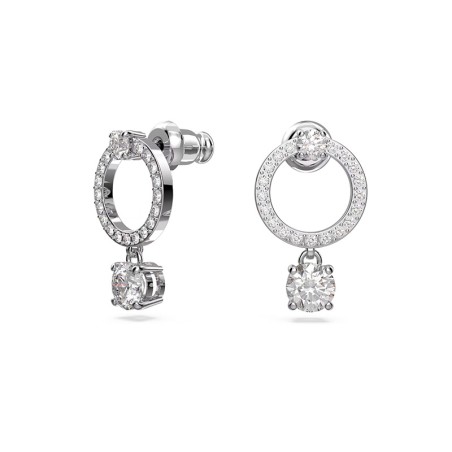 Boucles d'oreilles femme  pendantes swarovski constella argenté et cristaux 5563278 – boucles d'oreilles femme