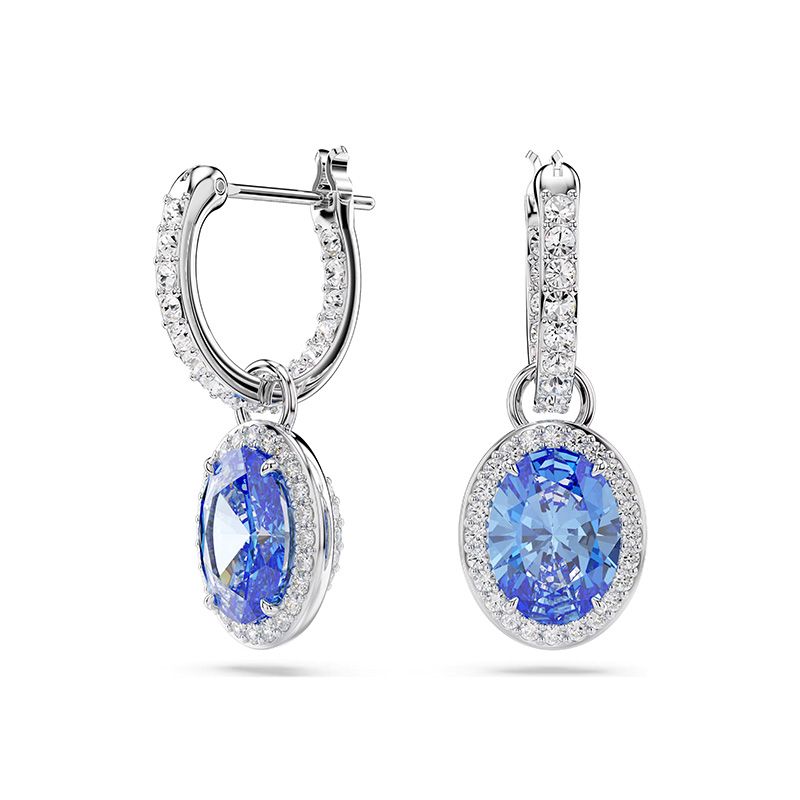 Boucles d'oreilles femme  pendantes swarovski una angelic argenté et cristaux 5671817 - boucles-d-oreilles-femme - edora