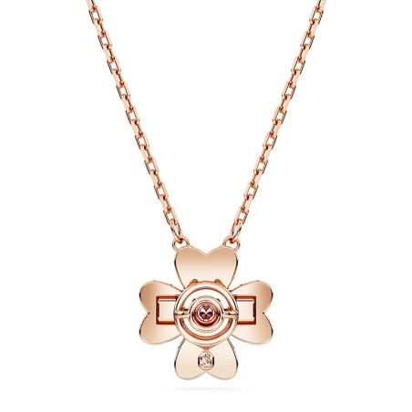 Collier femme swarovski idyllia doré rose et cristaux 5674211 – colliers femme