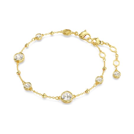 Collier femme swarovski idyllia imber doré et cristaux 5680094 – colliers femme