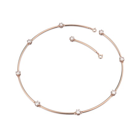 Collier femme swarovski constella doré rose et cristaux 5609710 – colliers femme