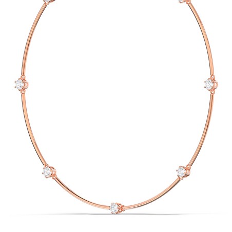 Collier femme swarovski constella doré rose et cristaux 5609710 – colliers femme