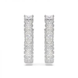 Boucles d'oreilles femme  pendantes swarovski hyperbola argenté et cristaux 5684047 - boucles-d-oreilles-femme - edora - 3