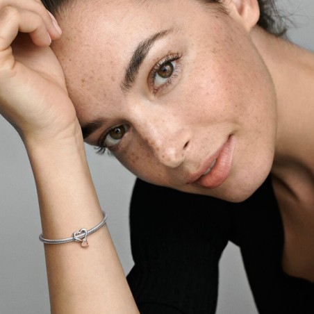 Charm pandora cœur infini ajouré bicolore 782642c00
 – charms