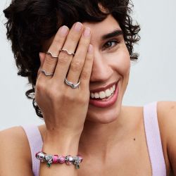 Charm pandora murano rose et cercles 793241c00
 - charms - edora - 4