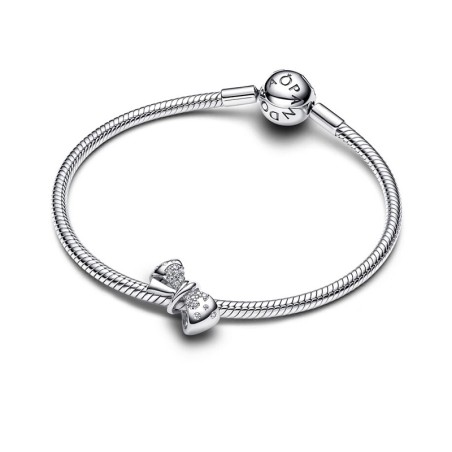 Charm pandora nœud scintillant 793442c01 – charms