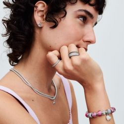 Charm pandora fleur rose 793212c01
 - charms - edora - 4