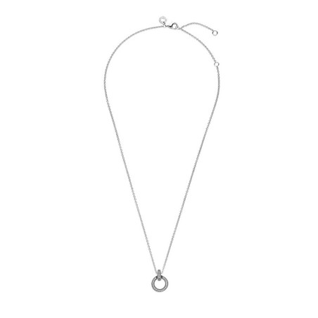 Collier femme pandora argent 925/1000  double cercle 399487c01-45 – colliers femme