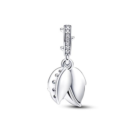 Charm pandora pendant double rose blanche 793200c01
 – charms