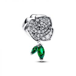 Charm pandora rose en fleur scintillante 793201c01
 - charms - edora - 0
