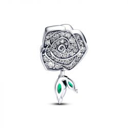 Charm pandora rose en fleur scintillante 793201c01
 - charms - edora - 2